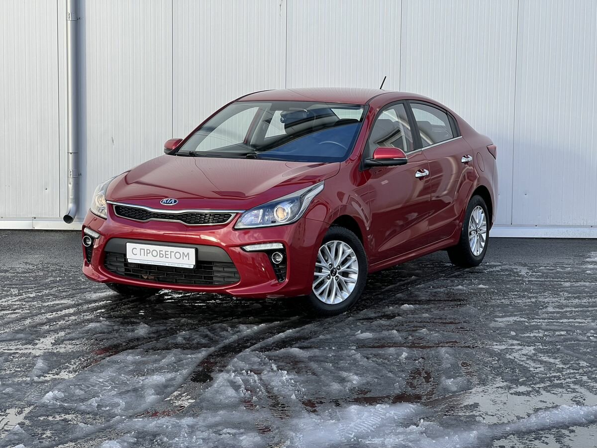 Купить б/у Kia Rio IV Рестайлинг 1.6 AT (123 л.с.) бензин автомат в ...