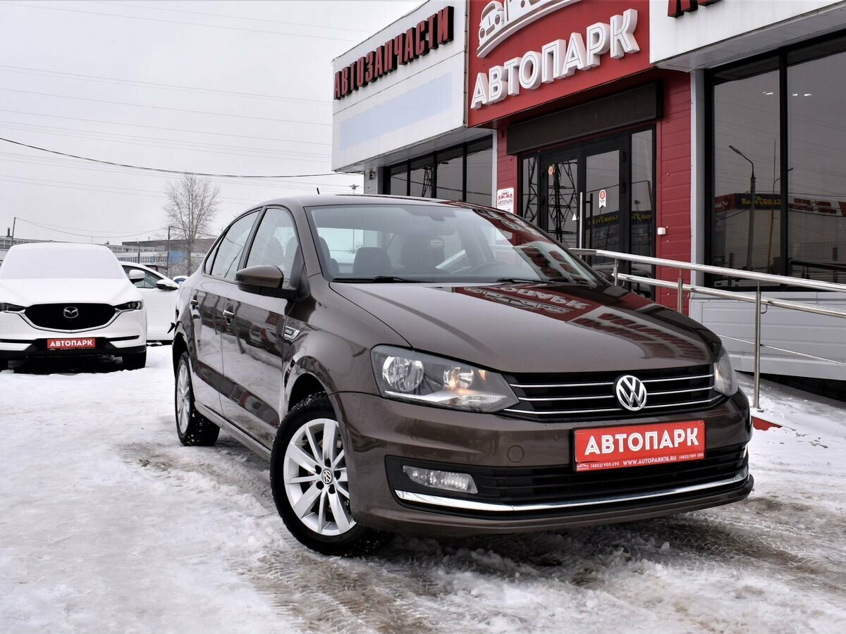 Купить б/у Volkswagen Polo V Рестайлинг 1.6 AT (110 л.с.) бензин ...