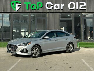 2019 Hyundai Sonata VII (LF) Рестайлинг, серебристый, 2000000 рублей, вид 1