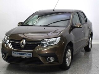 2018 Renault Logan II Рестайлинг, коричневый, 1010000 рублей, вид 1