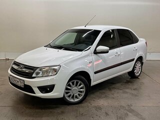 2015 Lada (ВАЗ) Granta I, белый, 469000 рублей, вид 1