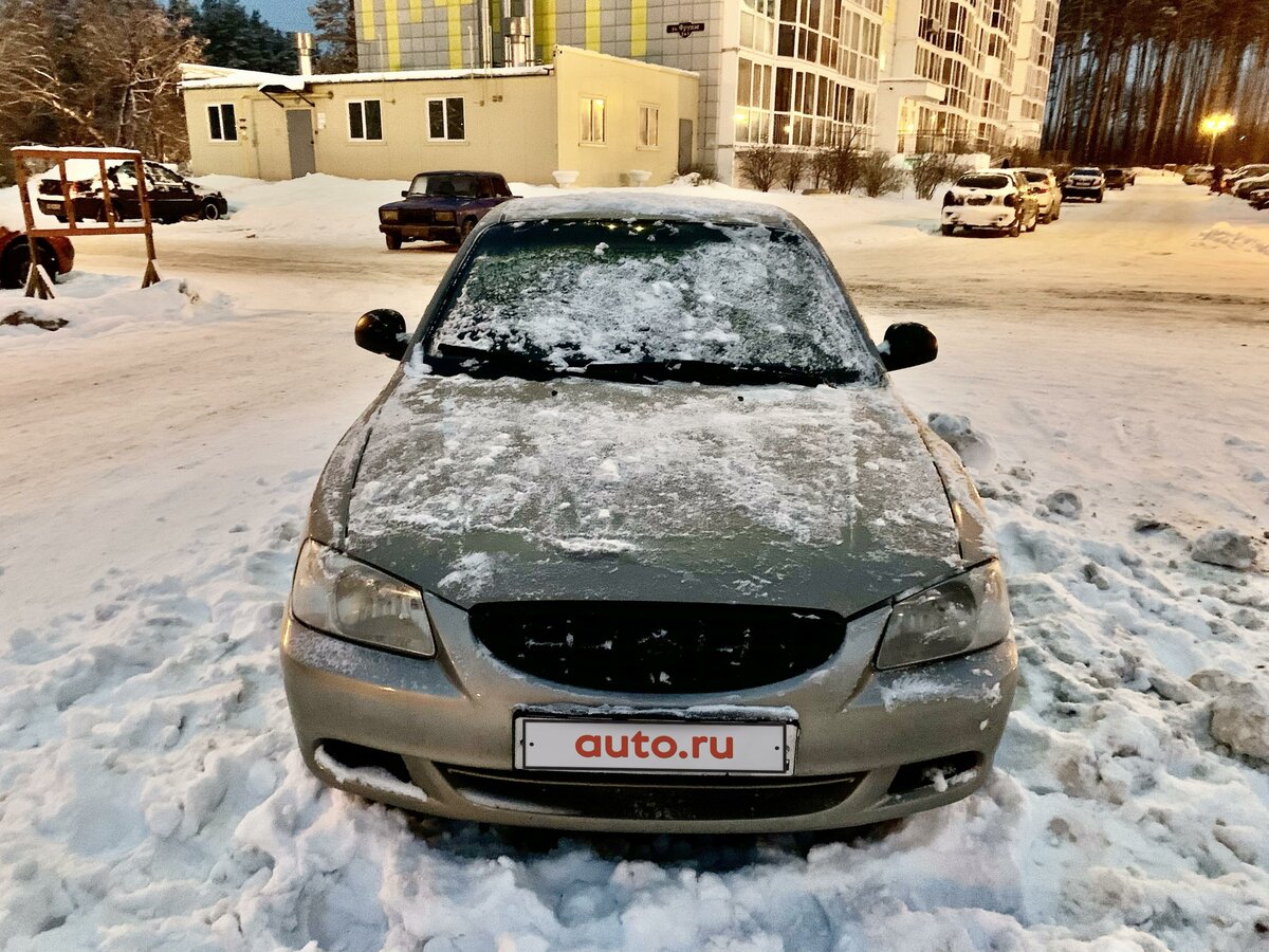 Купить б/у Hyundai Accent II ТагАЗ 1.5 MT (102 л.с.) бензин механика в ...
