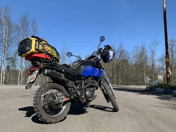 1992 Yamaha XT600, чёрный, 300000 рублей - вид 7