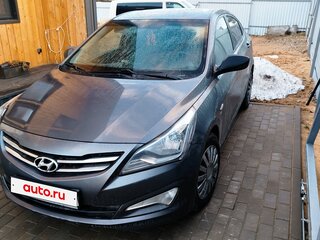 2016 Hyundai Solaris I Рестайлинг, серый, 950000 рублей, вид 1