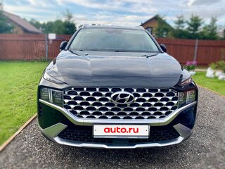 2021 Hyundai Santa Fe IV Рестайлинг, чёрный, 3350000 рублей, вид 1