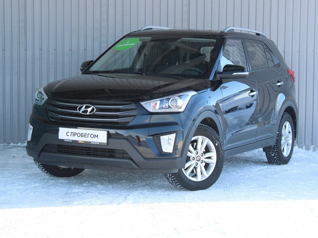 Купить б/у Hyundai Creta I 1.6 AT (121 л.с.) 4WD бензин автомат в ...