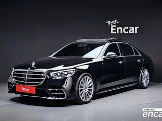 2022 Mercedes-Benz S-Класс 500 Long 4MATIC VII (W223), чёрный, 12970898 рублей, вид 1