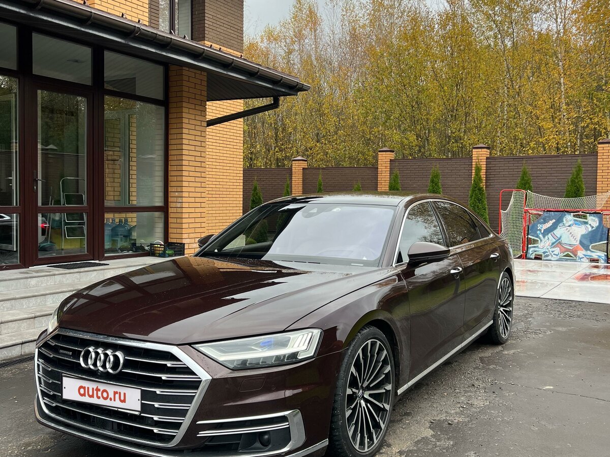 Купить б/у Audi A8 IV (D5) Long 55 TFSI 3.0 AT (340 л.с.) 4WD бензин ...