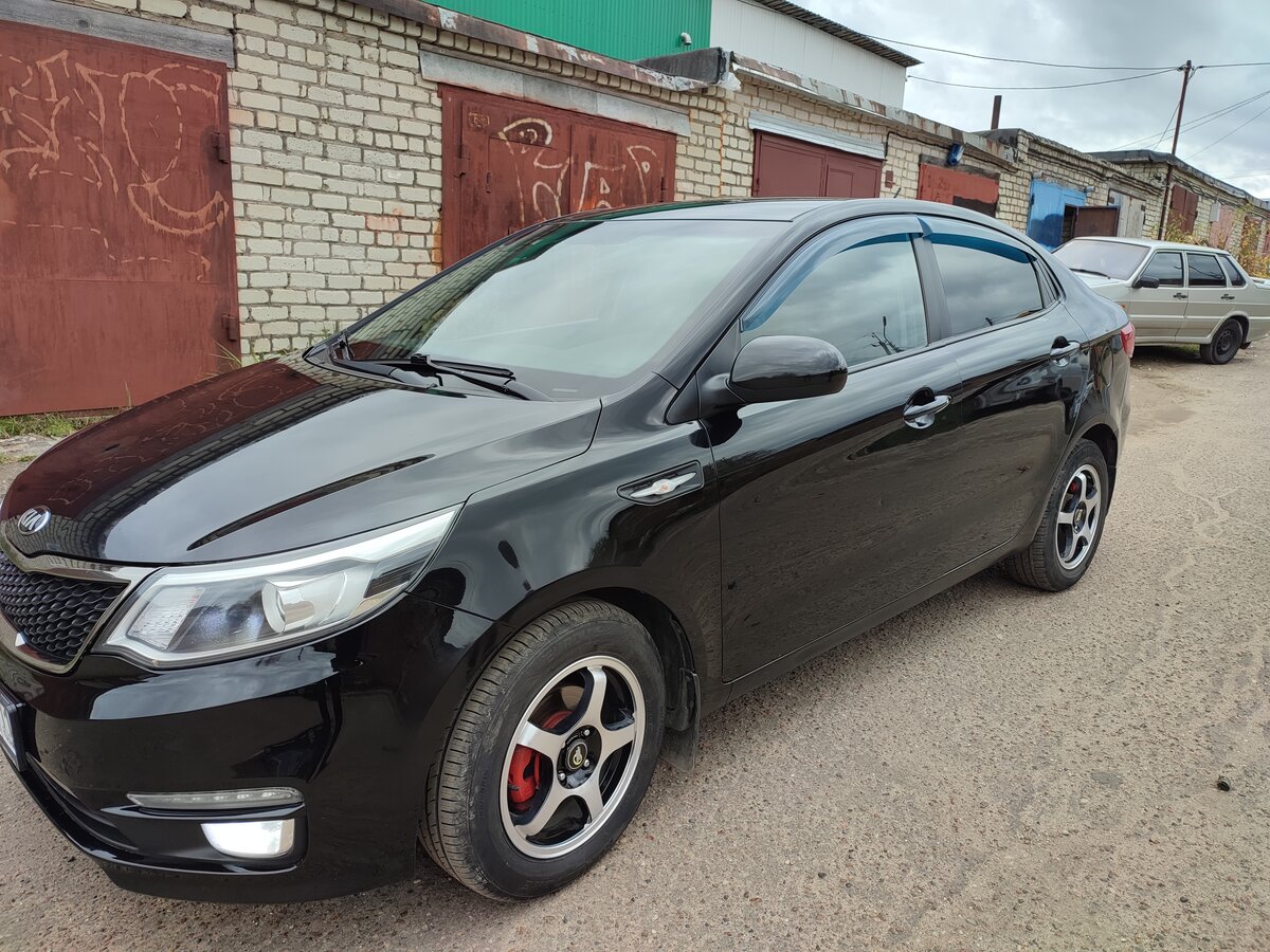 Купить б/у Kia Rio III Рестайлинг 1.6 MT (123 л.с.) бензин механика в ...