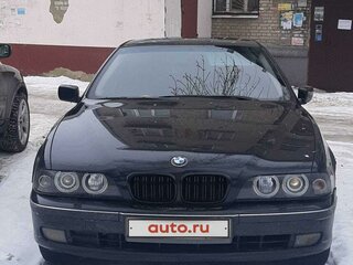 1999 BMW 5 серии 520i IV (E39), чёрный, 480000 рублей, вид 1