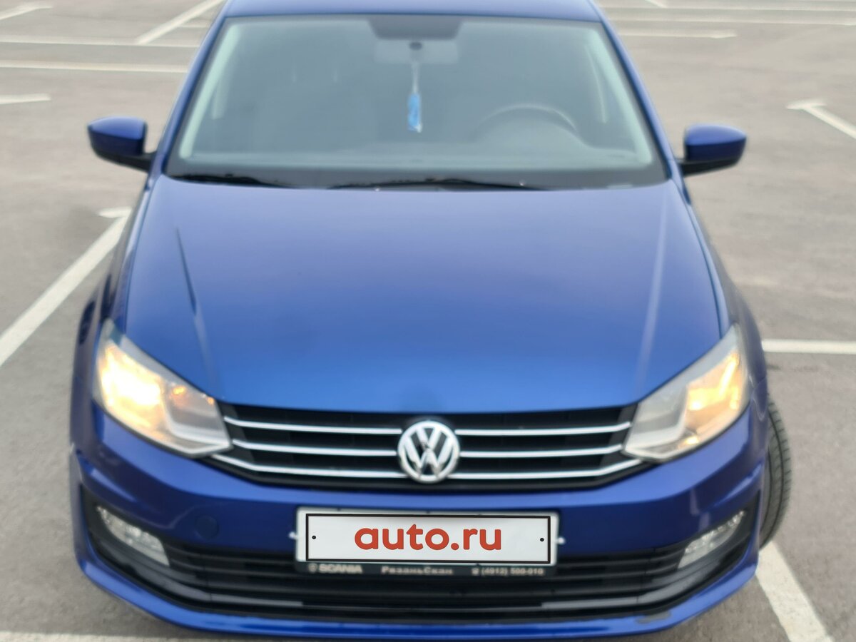 Купить б/у Volkswagen Polo V Рестайлинг 1.6 AT (110 л.с.) бензин ...