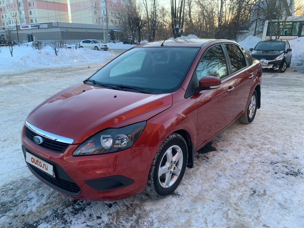 Купить б/у Ford Focus II Рестайлинг 1.6 AT (100 л.с.) бензин автомат в ...