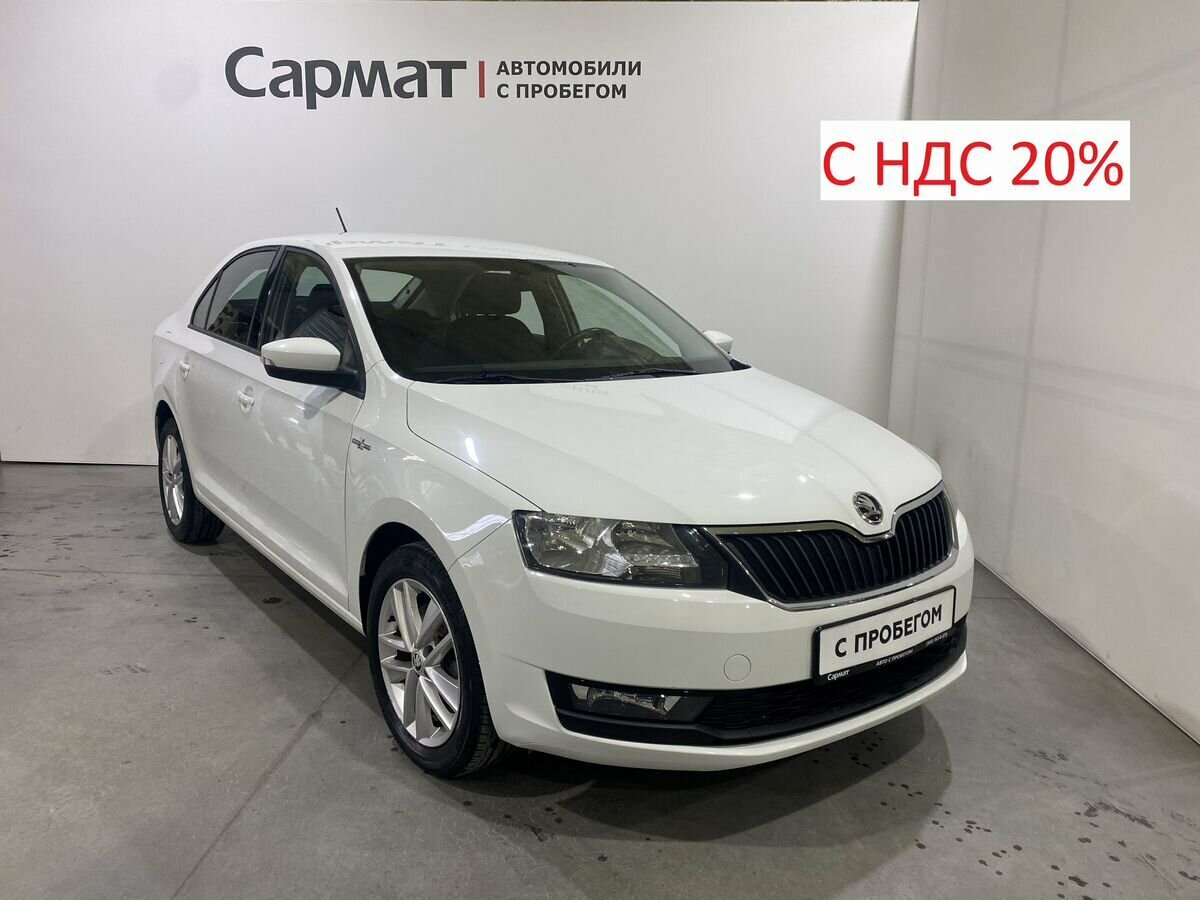 Skoda Rapid 2019 Р±РµР»С‹Р№