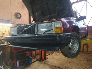 1985 Volvo 740, красный, 250000 рублей, вид 1