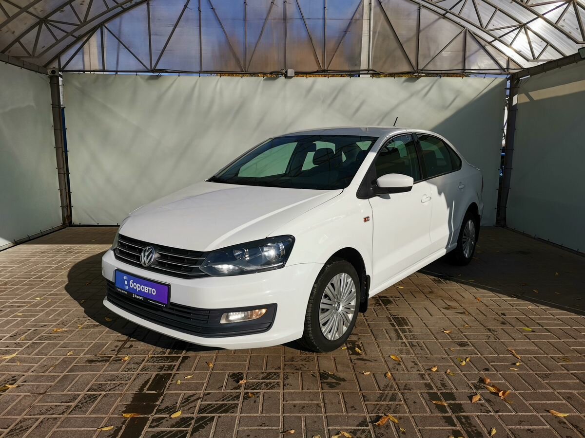 Купить б/у Volkswagen Polo V Рестайлинг 1.6 AT (110 л.с.) бензин ...