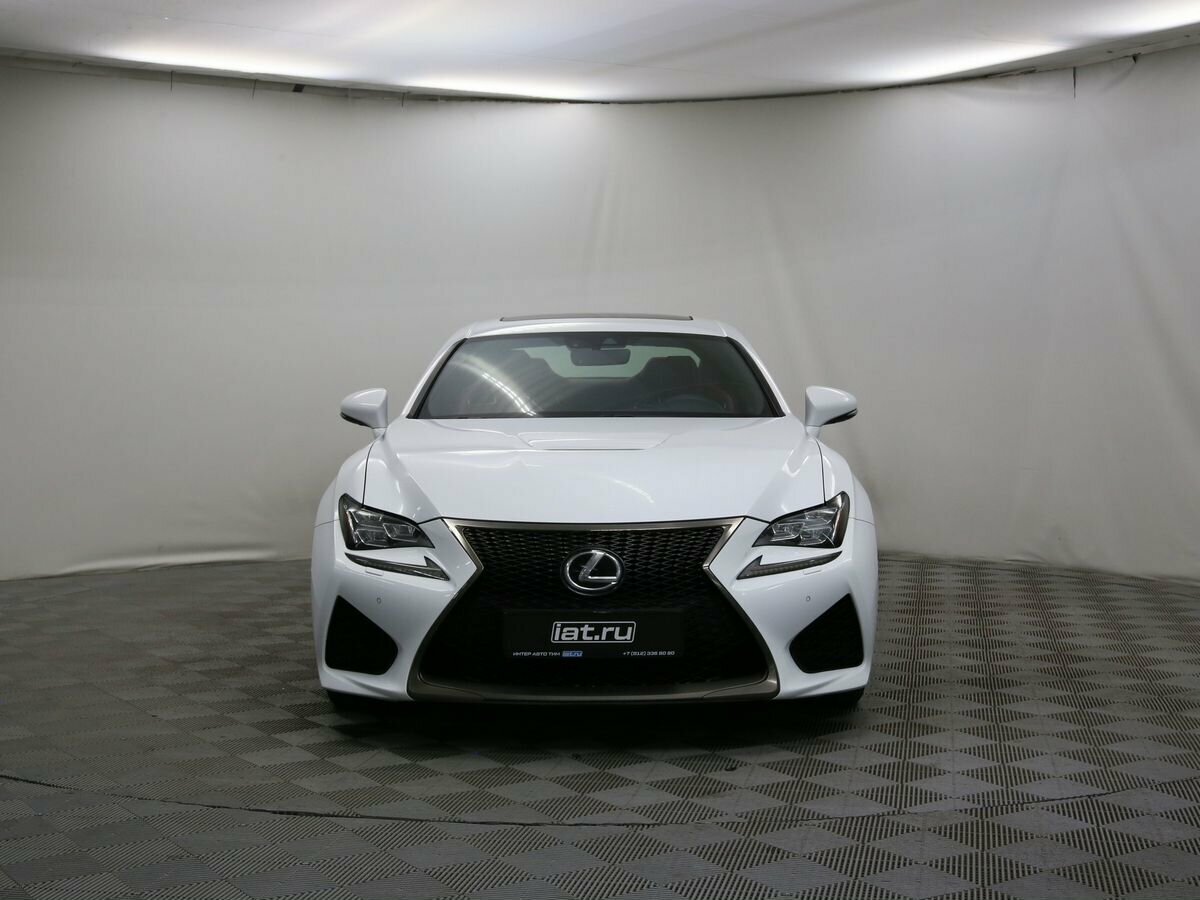Lexus RC F Р±РµР»С‹Р№