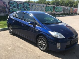 2009 Toyota Prius III (XW30), синий, 840000 рублей, вид 1