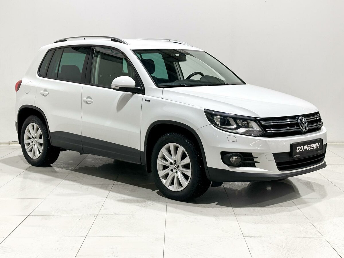 Volkswagen Tiguan 2016 Р±РµР»С‹Р№