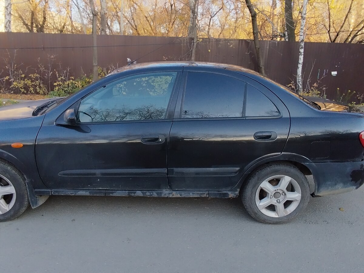 Ниссан Альмера 2005 черный