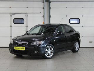 2008 Mazda 3 I (BK) Рестайлинг, чёрный, 517000 рублей, вид 1