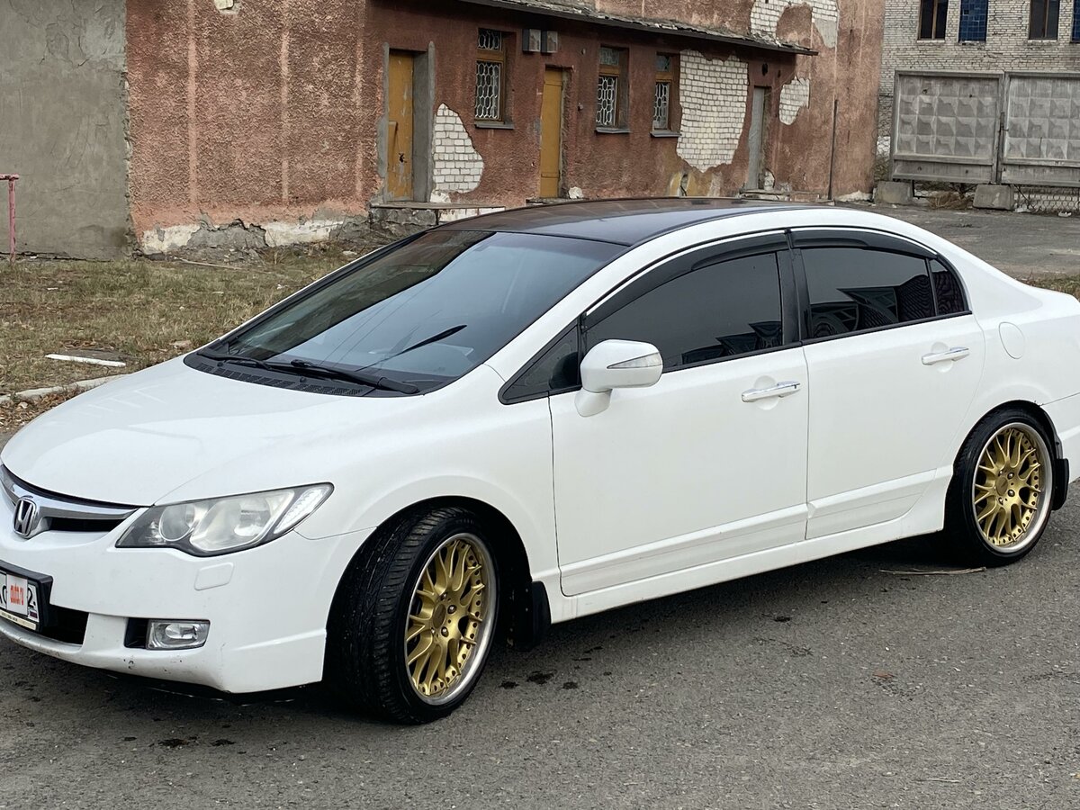 Honda Civic 2008 Р±РµР»С‹Р№