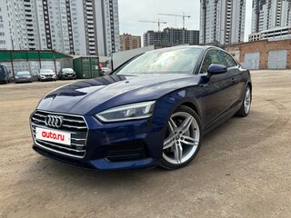 2018 Audi A5 II (F5), синий, 2450000 рублей, вид 1