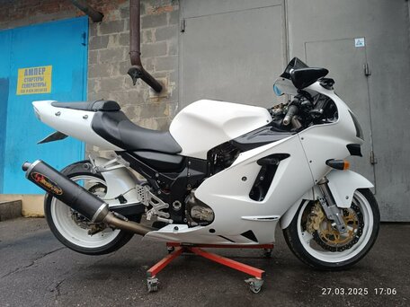 2003 Kawasaki ZX-12 Ninja, белый, 500000 рублей, вид 1