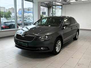 2013 Skoda Superb DSG II Рестайлинг, серый, 905000 рублей, вид 1