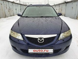 2005 Mazda 6 I (GG), синий, 450000 рублей, вид 1