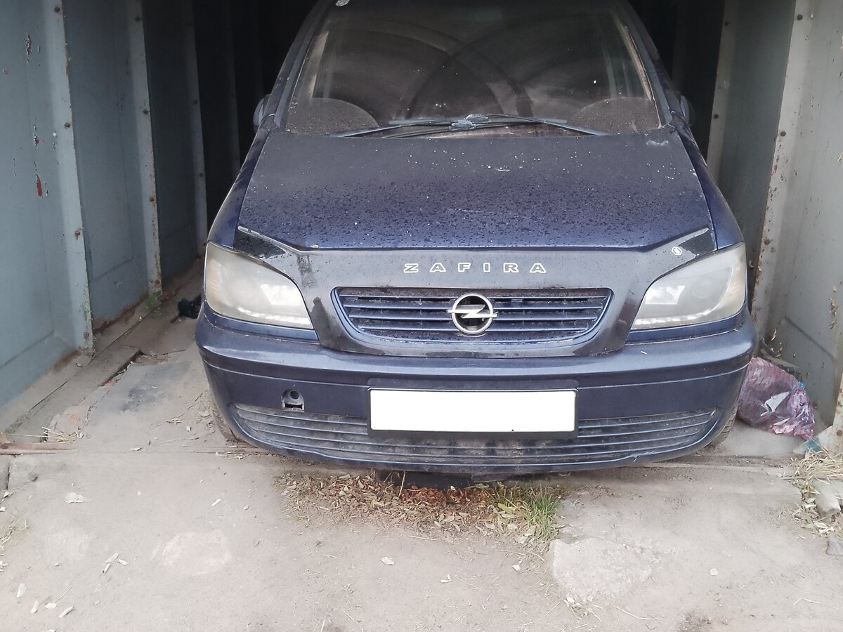 Купить б/у Opel Zafira A 2.0d MT (101 л.с.) дизель механика в Таганроге ...