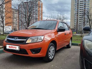 2017 Lada (ВАЗ) Granta I, оранжевый, 450000 рублей, вид 1