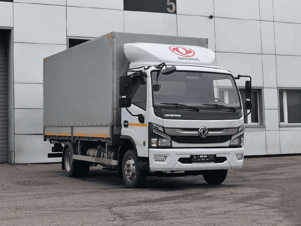 Купить новый Dongfeng Z55 дизель механика в Люберцах: белый изотермический кузов