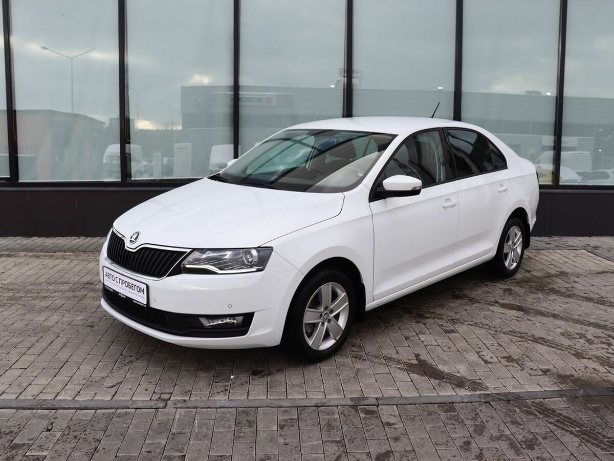 Skoda Rapid 2019 Р±РµР»С‹Р№