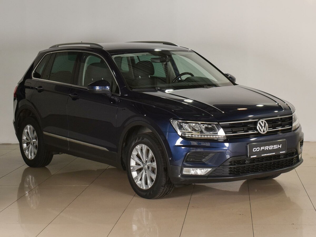 Tiguan 2017 синий