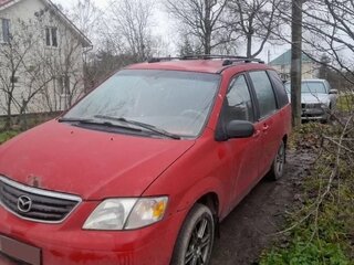 2001 Mazda MPV II (LW), красный, 350000 рублей, вид 1