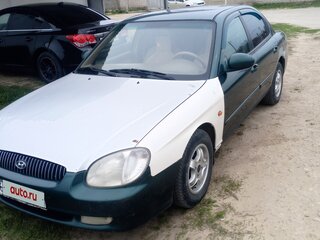2001 Hyundai Sonata IV (EF) Рестайлинг, зелёный, 200000 рублей, вид 1