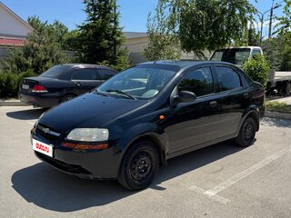2005 Chevrolet Aveo I, чёрный, 215000 рублей, вид 1