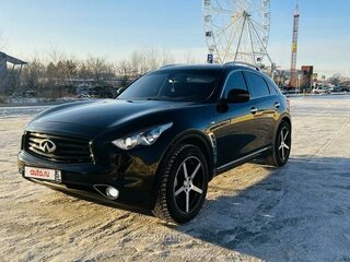 2014 Infiniti QX70, чёрный, 2100000 рублей, вид 1