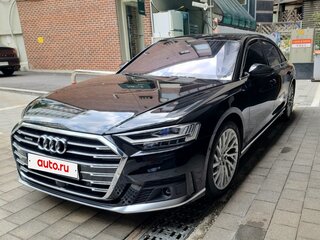2022 Audi A8 Long 55 TFSI IV (D5), чёрный, 5900000 рублей, вид 1