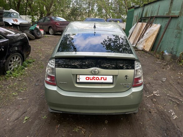 2008 Toyota Prius II Рестайлинг (XW20), зелёный, 490000 рублей - вид 4