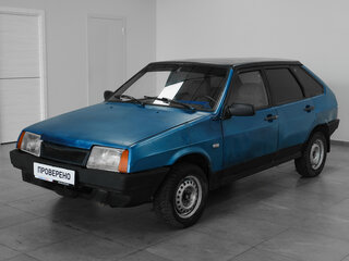 1998 Lada (ВАЗ) 2109, синий, 91000 рублей, вид 1