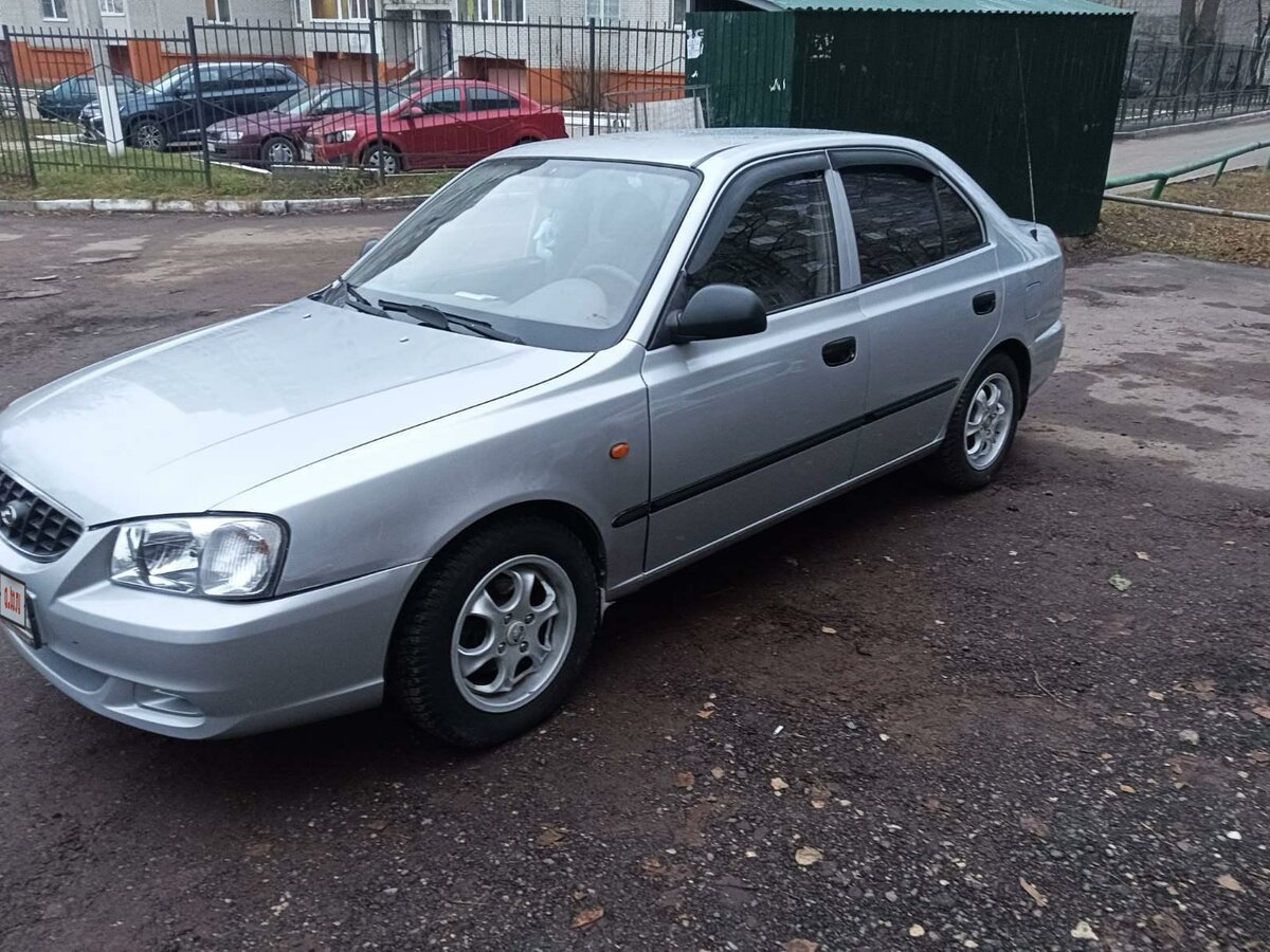 Купить б/у Hyundai Accent II ТагАЗ 1.5 MT (102 л.с.) бензин механика во ...