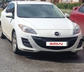 2011 Mazda 3 II (BL), белый, 1010000 рублей, вид 1