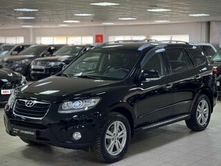 2011 Hyundai Santa Fe II Рестайлинг, чёрный, 1050000 рублей, вид 1