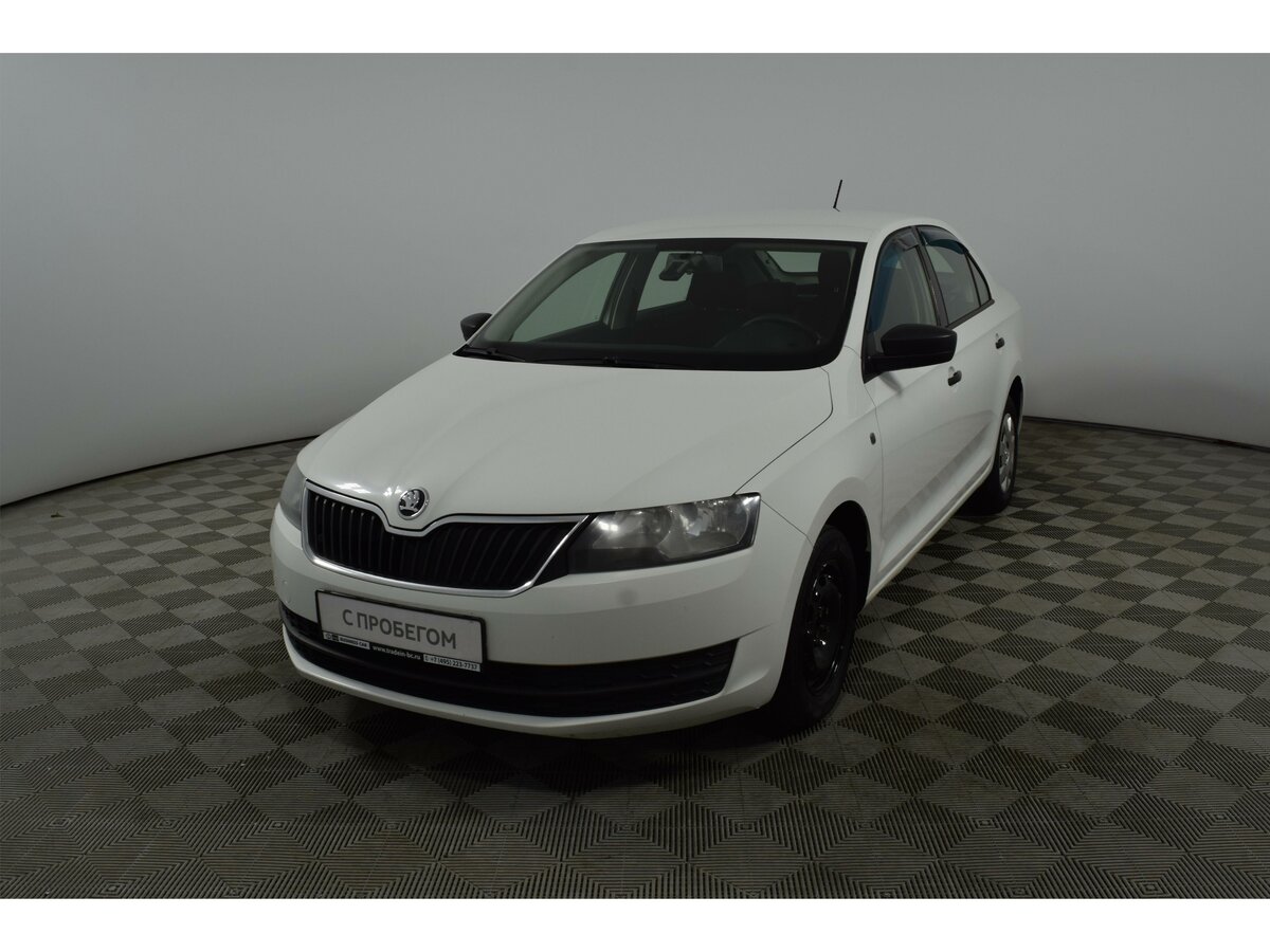 Skoda Rapid 2016 Р±РµР»С‹Р№