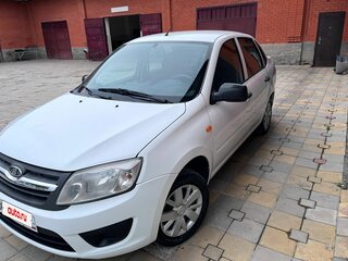 2015 Lada (ВАЗ) Granta I, белый, 520000 рублей, вид 1