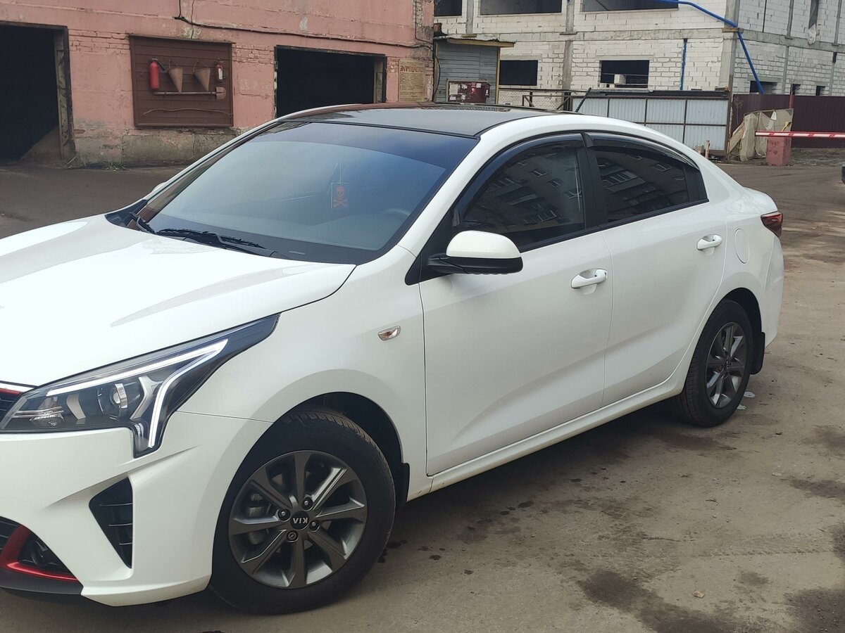 Купить б/у Kia Rio IV Рестайлинг 1.6 AT (123 л.с.) бензин автомат в ...
