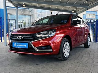 2017 Lada (ВАЗ) Vesta I, красный, 749000 рублей, вид 1