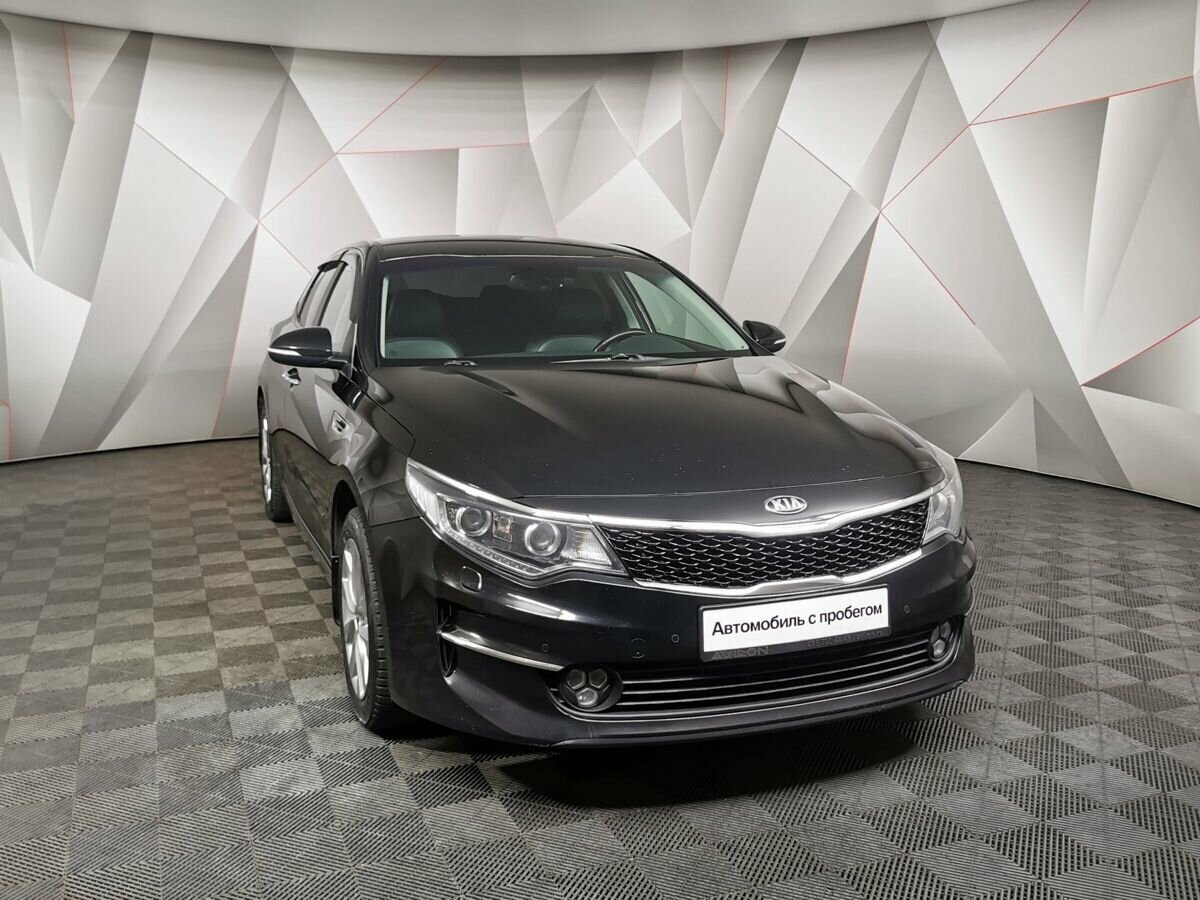 Kia Optima gt line 2017 черная