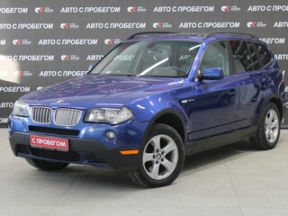 2006 BMW X3 30i I (E83) Рестайлинг, синий, 893000 рублей, вид 1